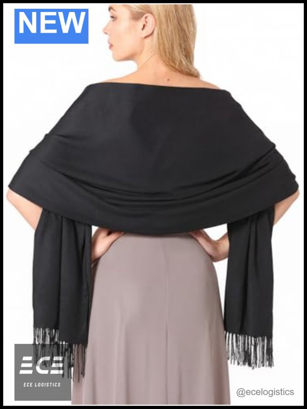 Extra Large Pashmina Shawl Wrap for Evening Dresses Winter Warm Scarf